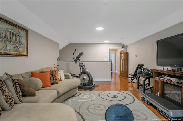 72 Orchard Falls Dr, Spring Lake, NC 28390 - living area featuring wood finished floors and recessed lighting