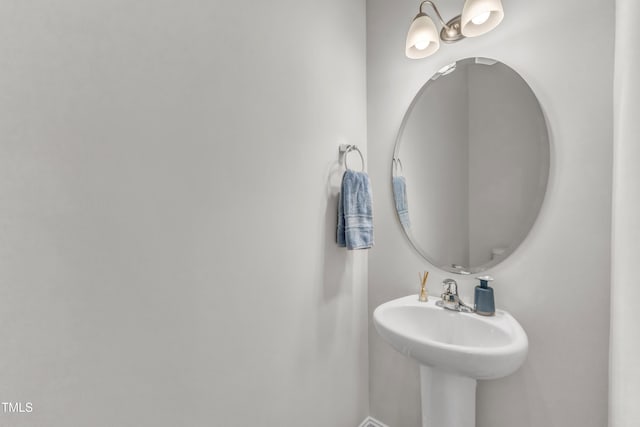 1126 Apogee Dr, Durham, NC 27713 - bathroom with a sink