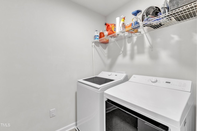 1126 Apogee Dr, Durham, NC 27713 - washroom featuring washer and dryer and baseboards