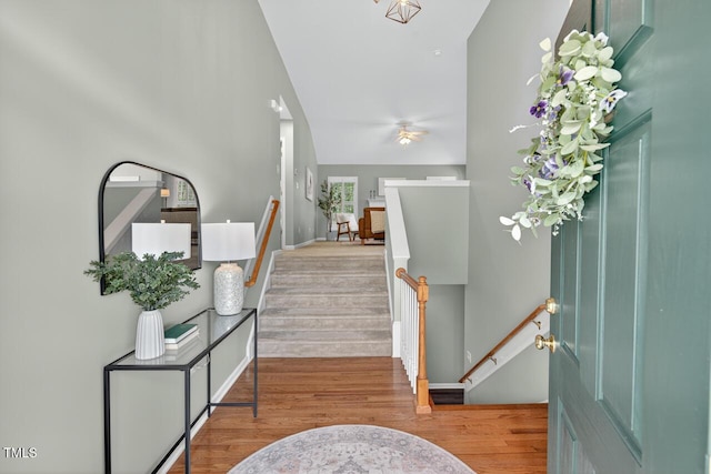1004 Scotsburg Trl, Hillsborough, NC 27278 - entryway featuring wood finished floors