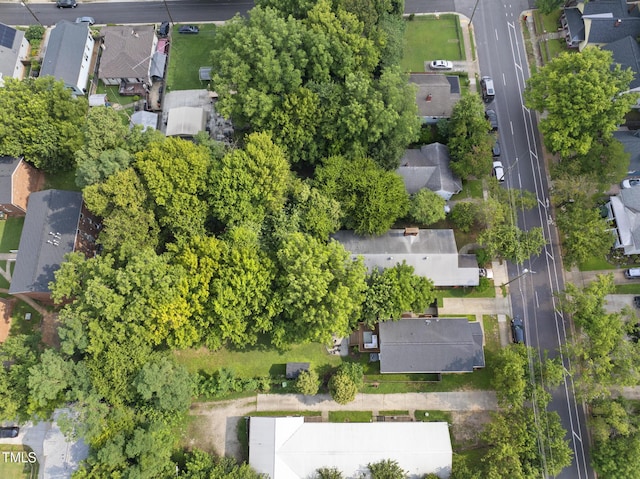 1010 S Person St, Raleigh, NC 27601 - aerial view of property and surrounding area featuring nearby suburban area