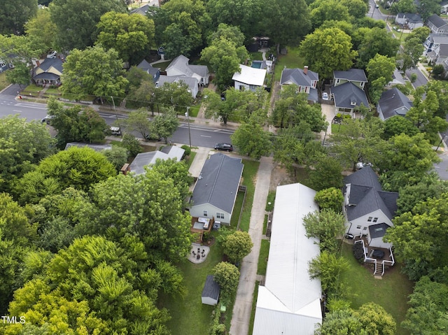 1010 S Person St, Raleigh, NC 27601 - aerial perspective of suburban area
