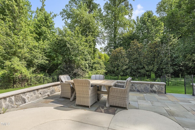347 Country Mill Way, Fuquay Varina, NC 27526 - view of patio / terrace featuring outdoor dining space