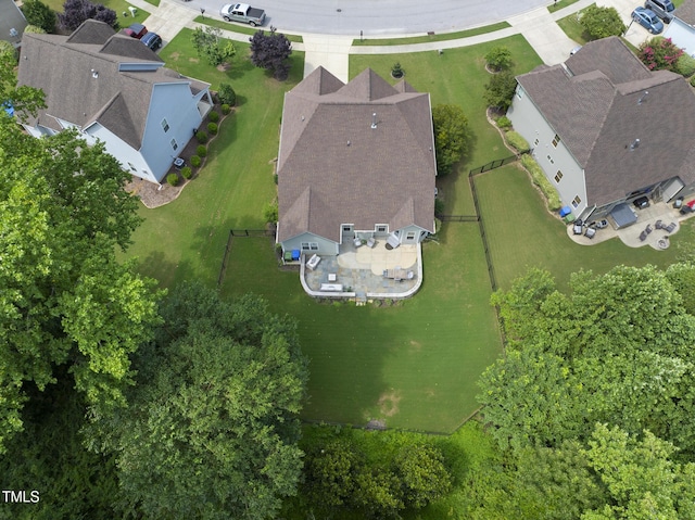 347 Country Mill Way, Fuquay Varina, NC 27526 - drone / aerial view