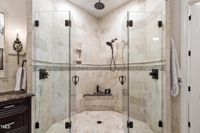 19 San Rimini Way, Durham, NC 27707 - bathroom featuring a shower stall