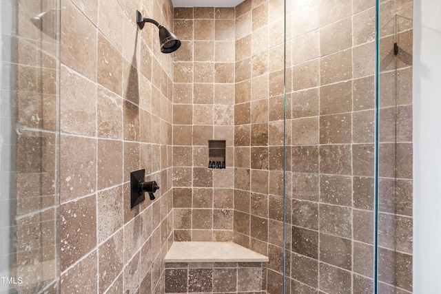 19 San Rimini Way, Durham, NC 27707 - bathroom with tiled shower