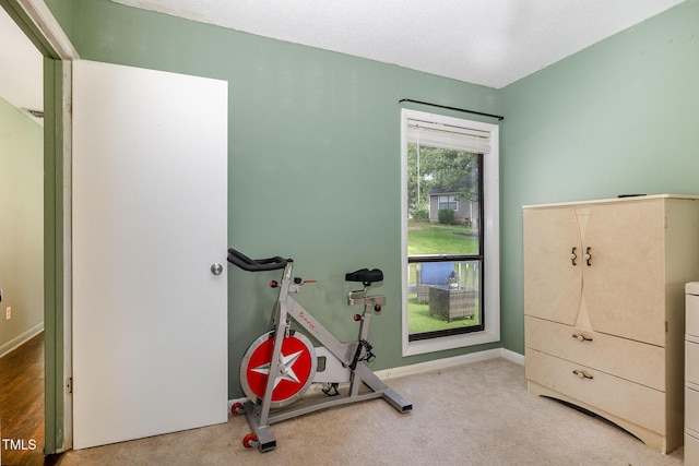 5700 Eagle Pass Cir, Fayetteville, NC 28304 - workout area with carpet