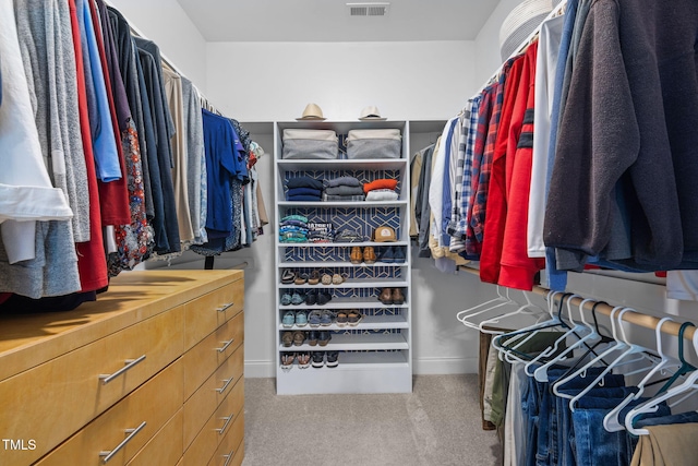 124 Moss Creek Pl, Fuquay Varina, NC 27526 - walk in closet with carpet flooring