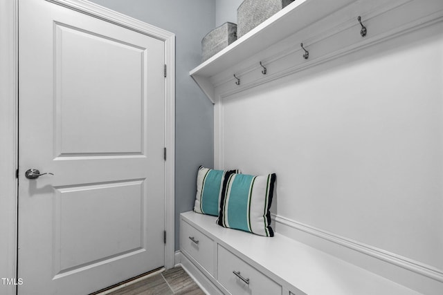 124 Moss Creek Pl, Fuquay Varina, NC 27526 - mudroom with wood finished floors
