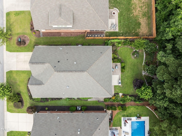 124 Moss Creek Pl, Fuquay Varina, NC 27526 - bird's eye view