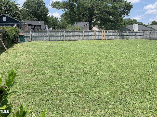 5574 Heather St, Hope Mills, NC 28348 - view of fenced backyard