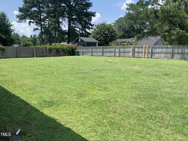 5574 Heather St, Hope Mills, NC 28348 - view of fenced backyard