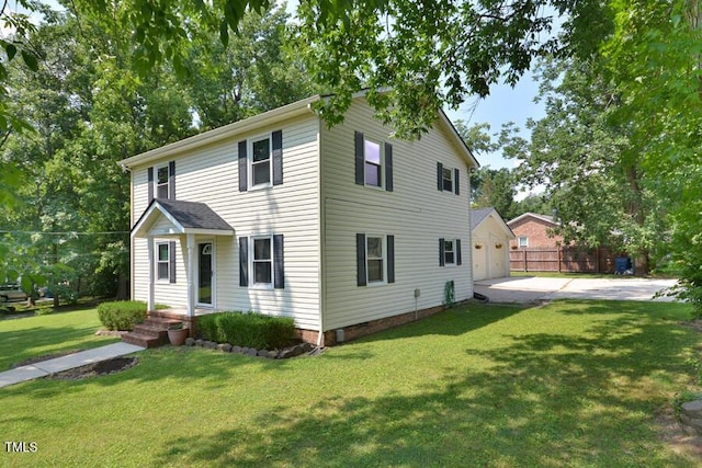 3300 Shaftsbury Drive St, Durham, NC 27704 - view of front of property featuring a garage