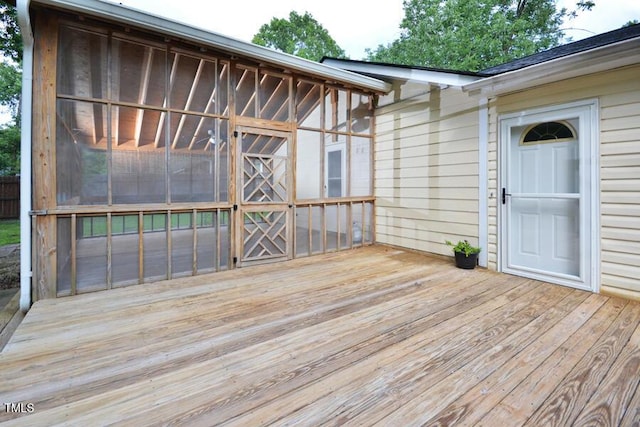 3300 Shaftsbury Drive St, Durham, NC 27704 - view of wooden deck