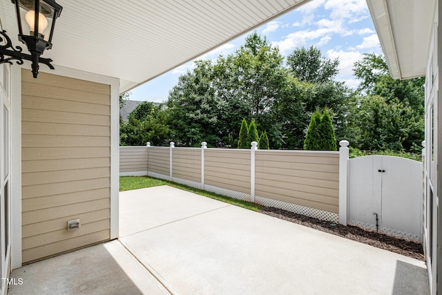 1164 Hudson Dr, Mebane, NC 27302 - view of patio with view of scattered trees