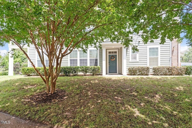 1742 Whirlaway Ct, Cary, NC 27519 - view of property hidden behind natural elements featuring a front lawn