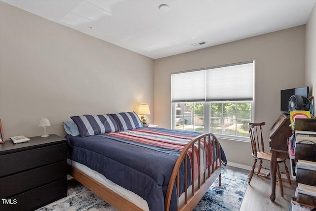 1742 Whirlaway Ct, Cary, NC 27519 - bedroom with wood finished floors and baseboards
