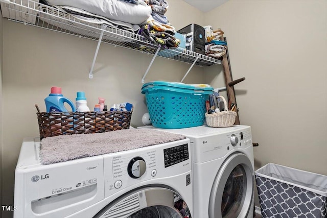 1742 Whirlaway Ct, Cary, NC 27519 - laundry area with independent washer and dryer