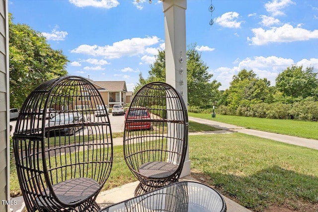1742 Whirlaway Ct, Cary, NC 27519 - view of grassy yard