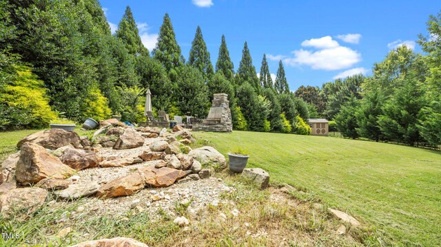 1019 Falkirk Dr, Burlington, NC 27215 - view of grassy yard