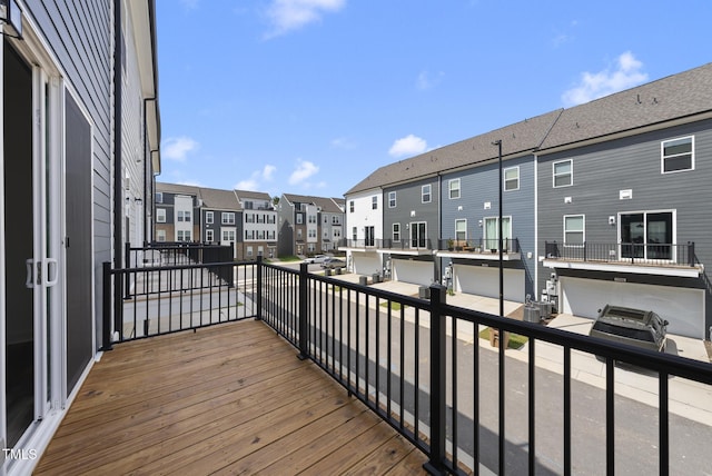 506 Village Branch Ln, Wake Forest, NC 27587 - balcony with a residential view