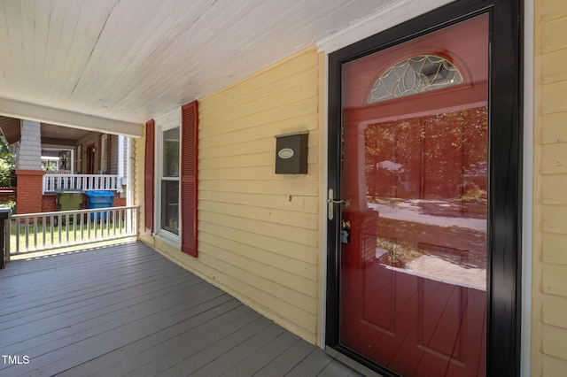 1309 Watts St, Durham, NC 27701 - doorway to property featuring covered porch