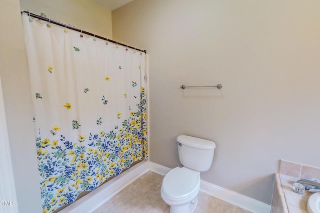 125 Al Gray Rd, Timberlake, NC 27583 - full bathroom featuring curtained shower and a tub to relax in