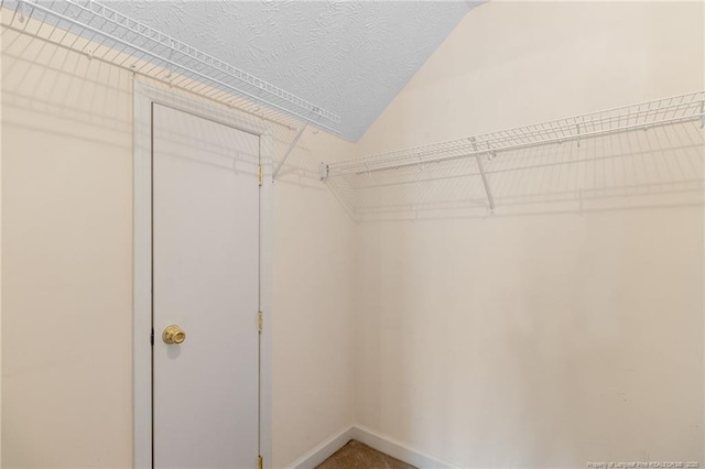 8017 Trout Creek Rd, Fayetteville, NC 28304 - spacious closet featuring lofted ceiling