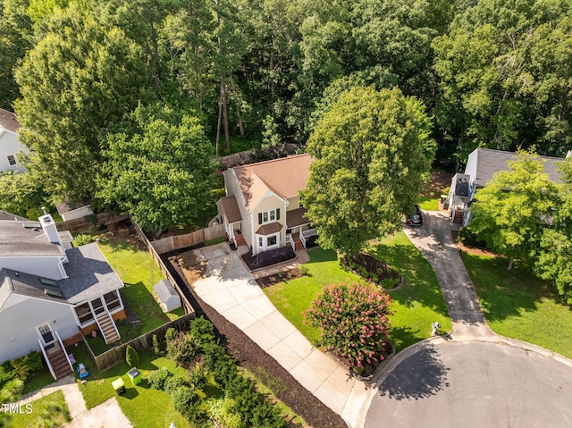103 Wyseferry Ct, Morrisville, NC 27560 - view from above of property