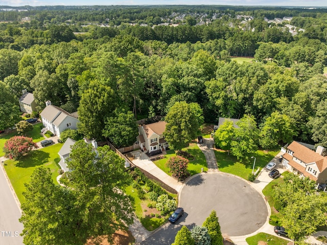 103 Wyseferry Ct, Morrisville, NC 27560 - aerial perspective of suburban area with a forest