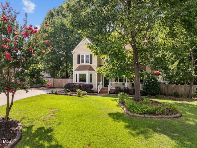 103 Wyseferry Ct, Morrisville, NC 27560 - view of front of home featuring covered porch