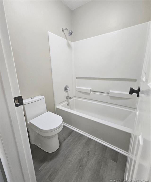 6771 Willowbrook Dr Unit 6, Fayetteville, NC 28314 - full bath with wood finished floors and shower / bath combination