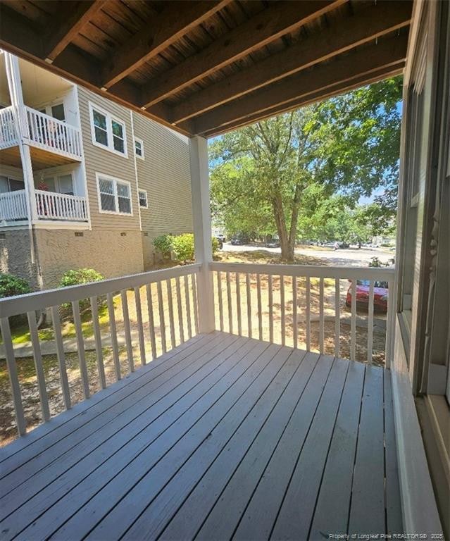 6771 Willowbrook Dr Unit 6, Fayetteville, NC 28314 - view of deck