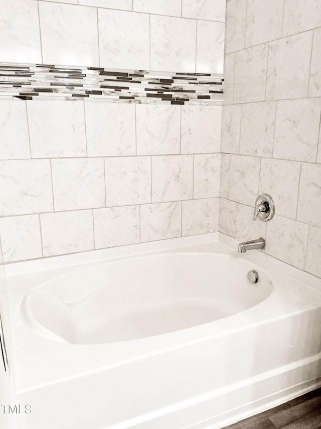 1008 Gold Cir, Mebane, NC 27302 - full bathroom with wood finished floors
