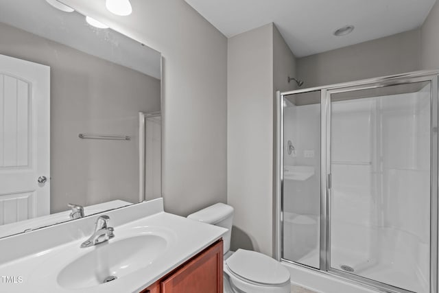 1014 Summerhouse Rd, Cary, NC 27519 - full bathroom with a stall shower and vanity