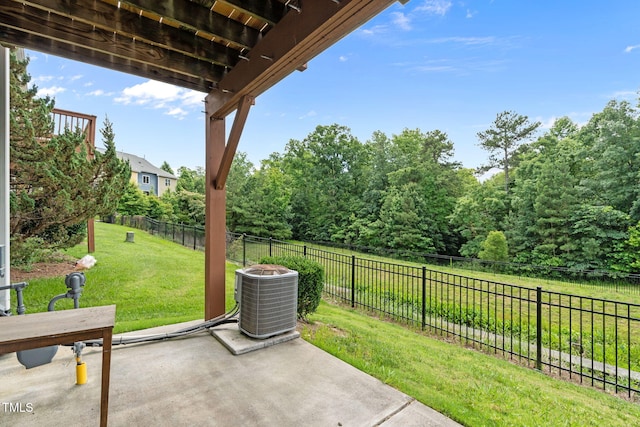 1014 Summerhouse Rd, Cary, NC 27519 - view of patio / terrace