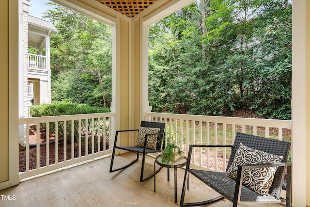 1310 Durlain Dr Unit 102, Raleigh, NC 27614 - view of balcony