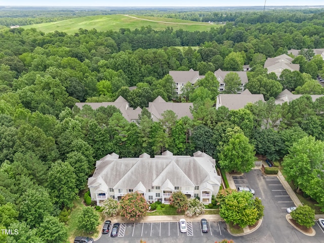 1310 Durlain Dr Unit 102, Raleigh, NC 27614 - bird's eye view of a heavily wooded area