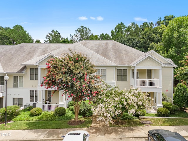 1310 Durlain Dr Unit 102, Raleigh, NC 27614 - view of front of property with a porch