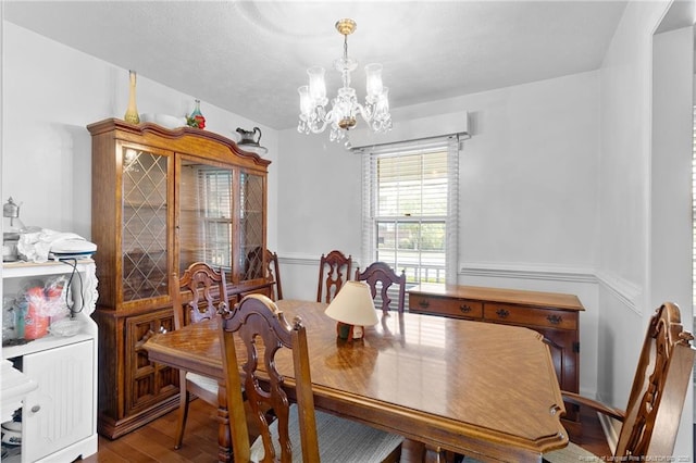 1319 Levy Dr, Fayetteville, NC 28305 - dining room with a chandelier and wood finished floors
