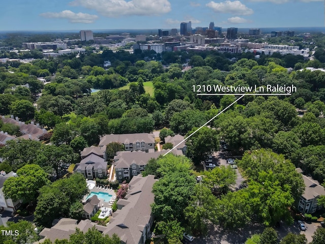 1210 Westview Ln Unit 203, Raleigh, NC 27605 - view of urban area featuring a pool