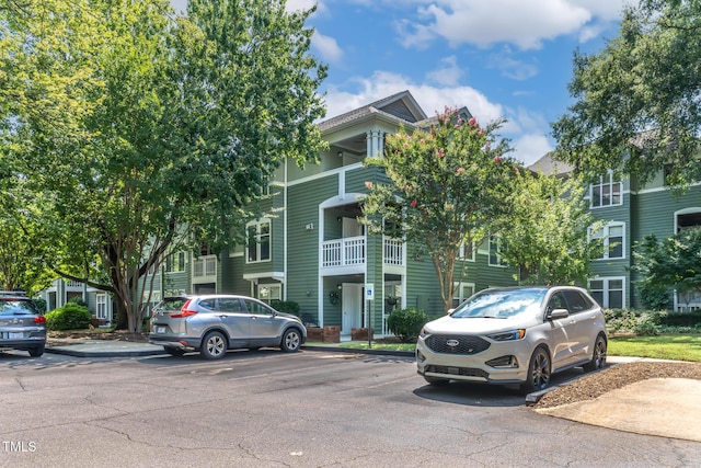 1210 Westview Ln Unit 203, Raleigh, NC 27605 - view of front facade with uncovered parking