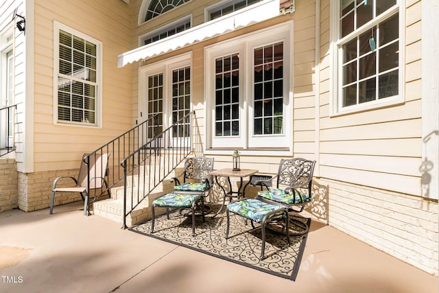 3712 Highland Creek Dr, Apex, NC 27539 - view of patio