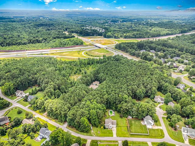3712 Highland Creek Dr, Apex, NC 27539 - drone / aerial view of a forest