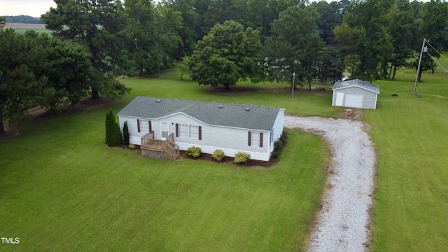 889 Pollock Rd, Kenly, NC 27542 - view from above of property
