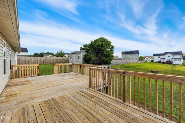 193 Checkmate Ct, Cameron, NC 28326 - wooden deck featuring a fenced backyard