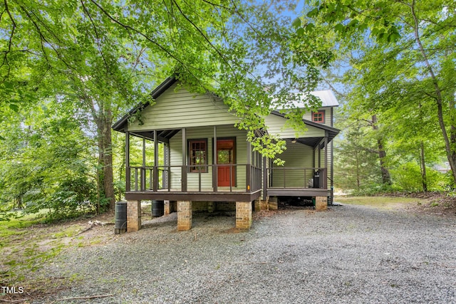 2419 Hodges Rd, Burlington, NC 27217 - view of front of property with covered porch