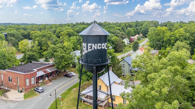 2419 Hodges Rd, Burlington, NC 27217 - drone / aerial view of a heavily wooded area