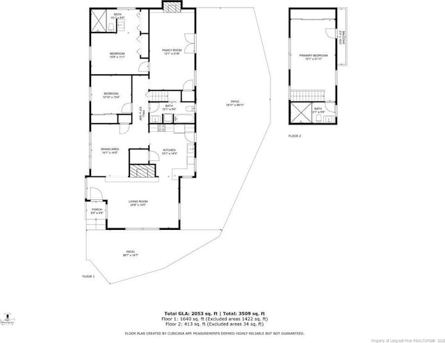 1814 Sunnyside Cir, Fayetteville, NC 28305 - view of floor plan / room layout