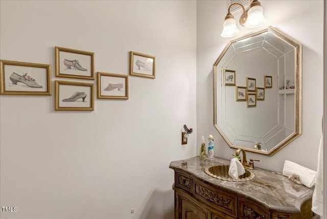 1421 Hopson Downs Ct, Holly Springs, NC 27540 - bathroom with vanity